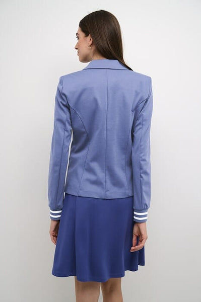 STRIPED CUFF SPORTY INDIGO BLAZER Blazer Kaffe 