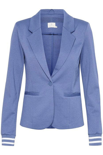 STRIPED CUFF SPORTY INDIGO BLAZER Blazer Kaffe 