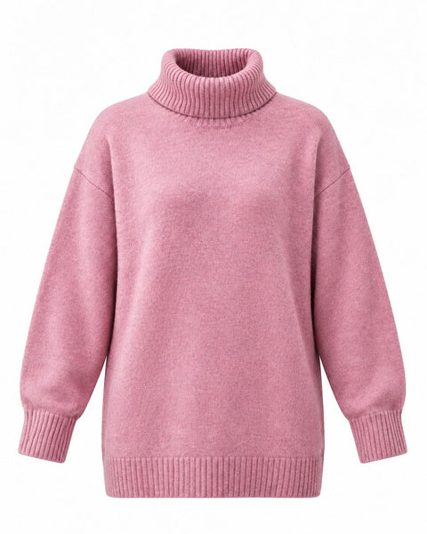 TEA ROSE DOG WALKER COZY CHUNKY SWEATER SWEATER Eco Verde 