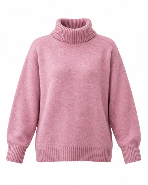 TEA ROSE DOG WALKER COZY CHUNKY SWEATER SWEATER Eco Verde 