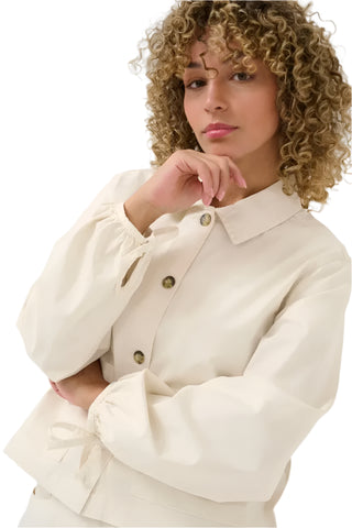 TWILL JACKET Jacket CREAM 