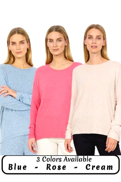 ULTRA SOFT CREW NECK TOP Top SOYACONCEPT 