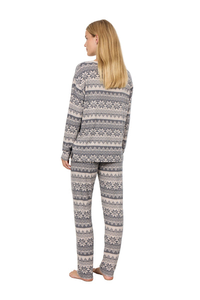 ULTRA SOFT GREY TWO PIECE PAJAMA SET Pajamas SOYA CONCEPT 