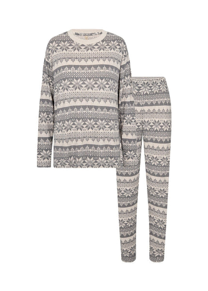 ULTRA SOFT GREY TWO PIECE PAJAMA SET Pajamas SOYA CONCEPT 