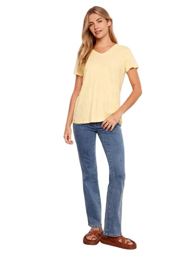 V NECK SHORT SLEEVE T SHIRTS T Shirts & Tops Charlie B 