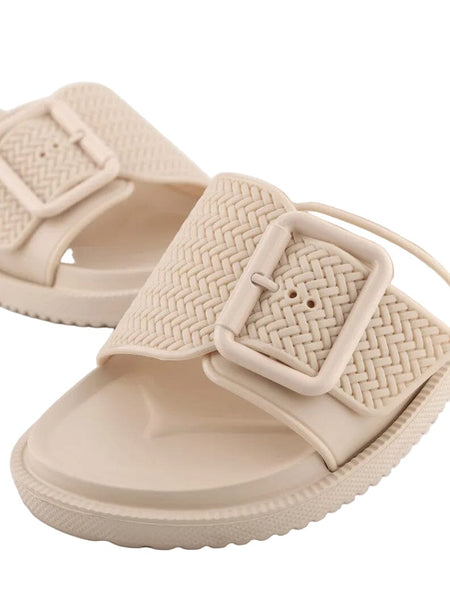 VEGAN FLAT SANDALS WITH STRAPS Sandal Lemon Jelly 