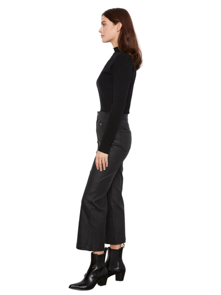 WAX TWILL FLARE PANTS WITH WELT POCKETS Pant Charlie B 
