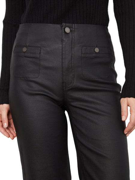 WAX TWILL FLARE PANTS WITH WELT POCKETS Pant Charlie B 
