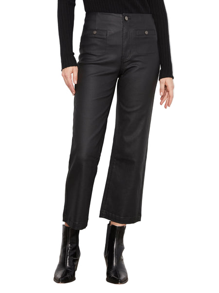 WAX TWILL FLARE PANTS WITH WELT POCKETS Pant Charlie B 