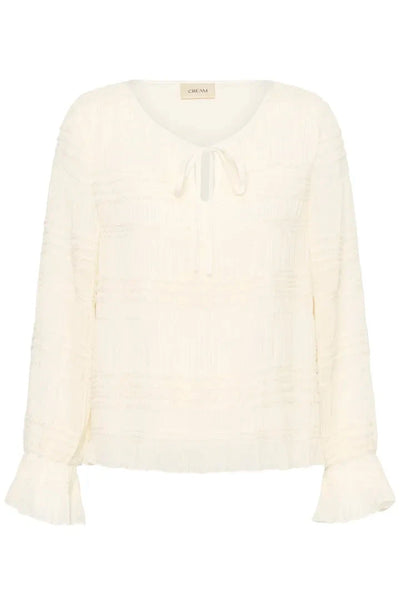 WHISPER WHITE DETAILED SLEEVE BLOUSE Dresses CREAM 
