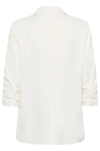 WHITE BOYFRIEND BLAZER Jacket CREAM 