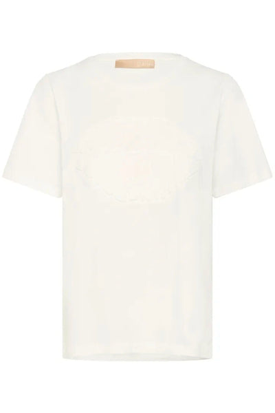 WHITE CREW NECK T SHIRT T-Shirt CULTURE 