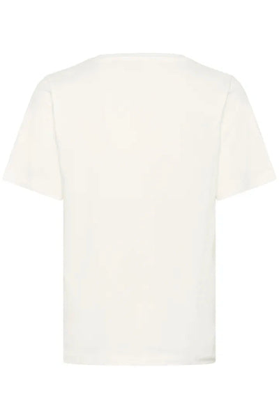 WHITE CREW NECK T SHIRT T-Shirt CULTURE 