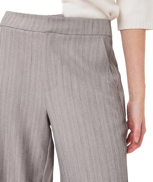 WIDE ELASTIC WAIST HERRINGBONE PANT Pants Esqualo 