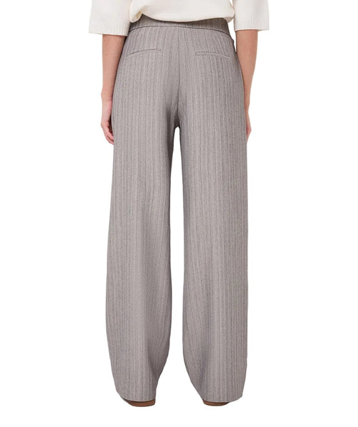 WIDE ELASTIC WAIST HERRINGBONE PANT Pants Esqualo 