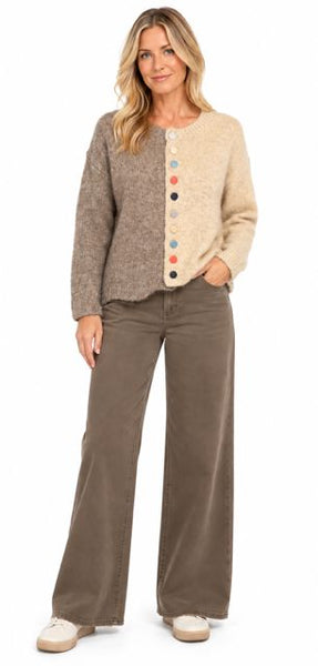 WIDE LEG CLASSIC RISE CHOCOLATE YOGA JEANS Jeans Yoga Jeans 4/27 Chocolate 