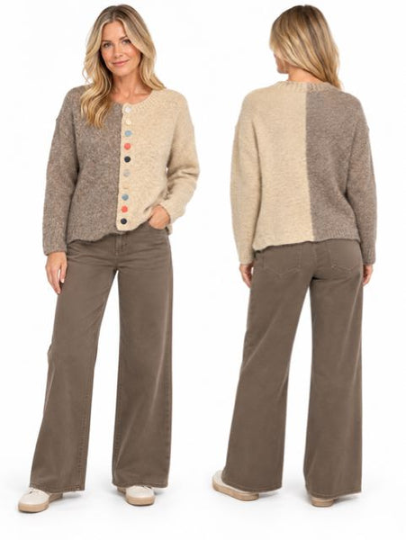 WIDE LEG CLASSIC RISE CHOCOLATE YOGA JEANS Jeans Yoga Jeans 