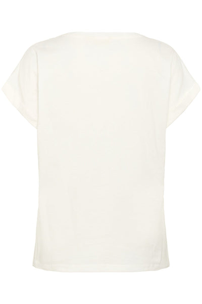 WILD SIDE LEOPARD PRINT T SHIRT T-Shirt CREAM 