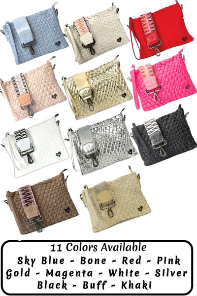 WOVEN CROSSBODY Handbag prenelove 