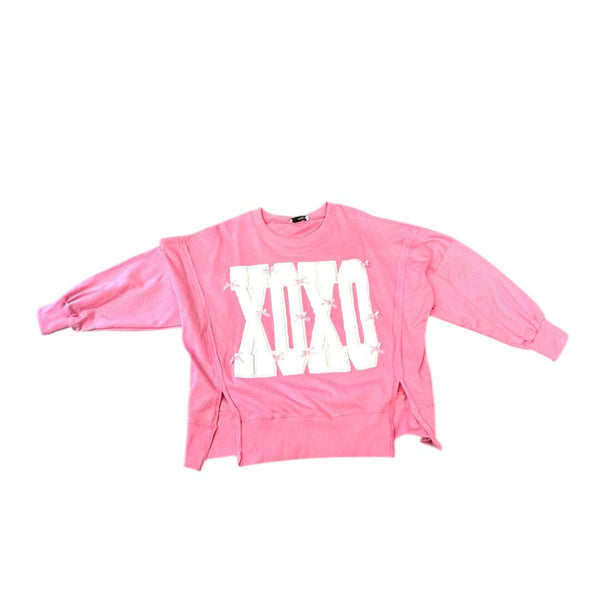 XOXO SEQUINS AND BOXS SWEATSHIRT sweatshirt FashionWear Collection 