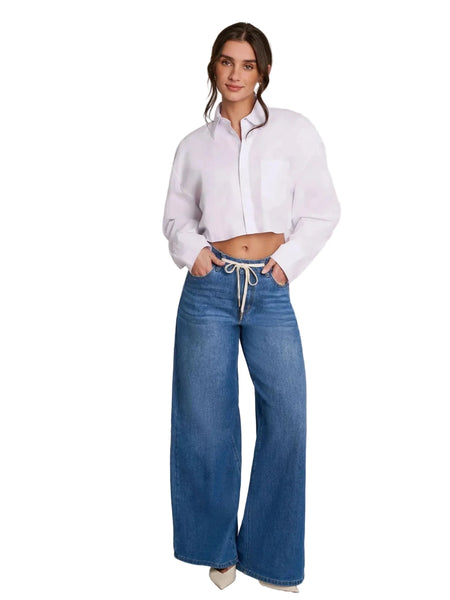 YOGA JEANS LILY WIDE LEG RELAXED JEAN Jeans Yoga Jeans 4/27 Crocus 