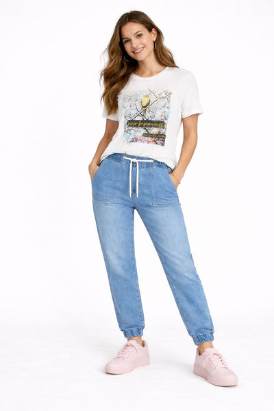 YOGA JEANS MALIA RELAXED JOGGER JEAN Jeans Yoga Jeans 26/2 Ada Blue 
