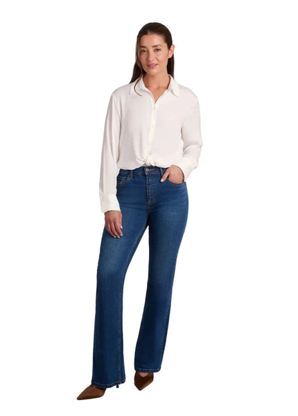 YOGA LARISSA BOOTLEG CLASSIC BLUE JEANS Jeans Yoga Jeans 25/0 Medium Blue 