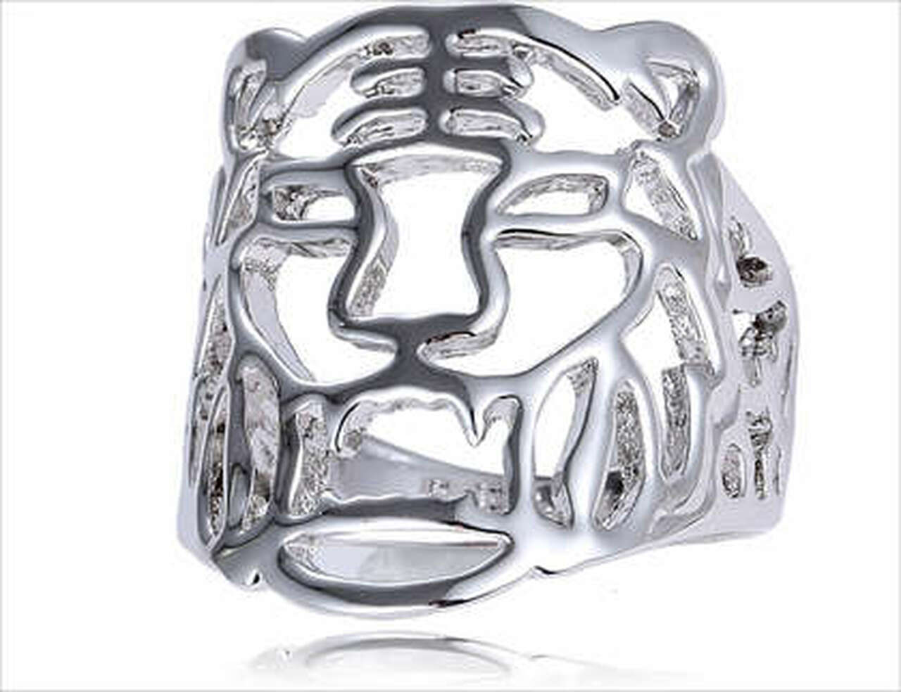 SILVER TIGER RING Jewelry FashionWear Collection 07 