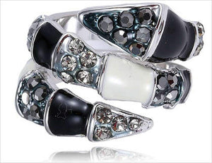 SILVER SNAKE RING Jewelry FashionWear Collection 08 