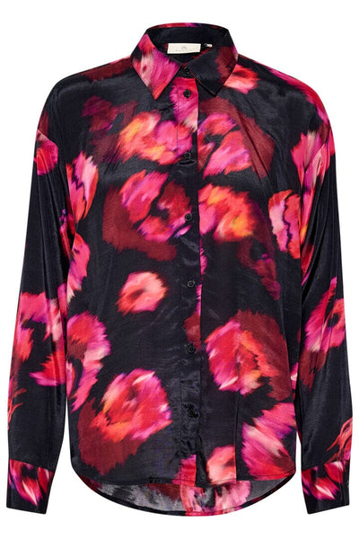 ABSTRACT FLORAL PRINT BLOUSE Blouse Kaffe 