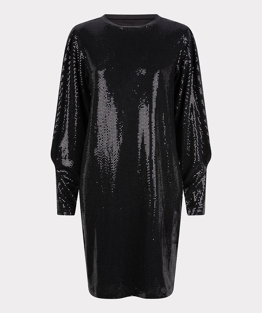 BLACK SEQUIN DRESS – FashionWear Canada