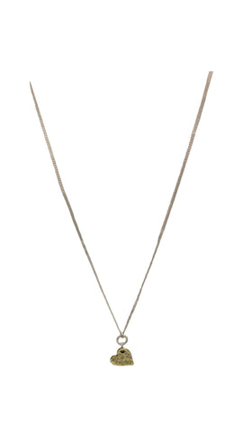 DAINTY GOLD HEART NECKLACE FashionWear Collection 