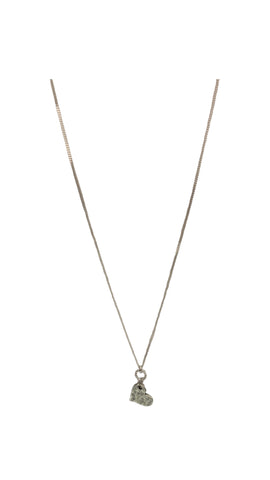 DAINTY SILVER HEART NECKLACE FashionWear Collection 