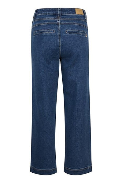 HIGH WAIST WIDE LEG JEAN Jeans CREAM 