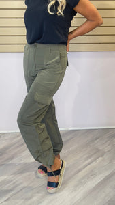 LIGHT WEIGHT OLIVE CARGO PANT Cargo FashionWear Collection XS Sage 