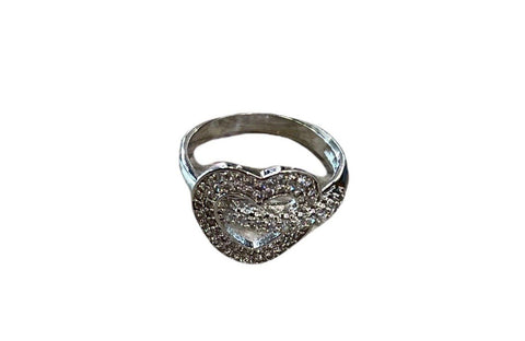 SILVER HEART RING Rings FashionWear Collection Silver 